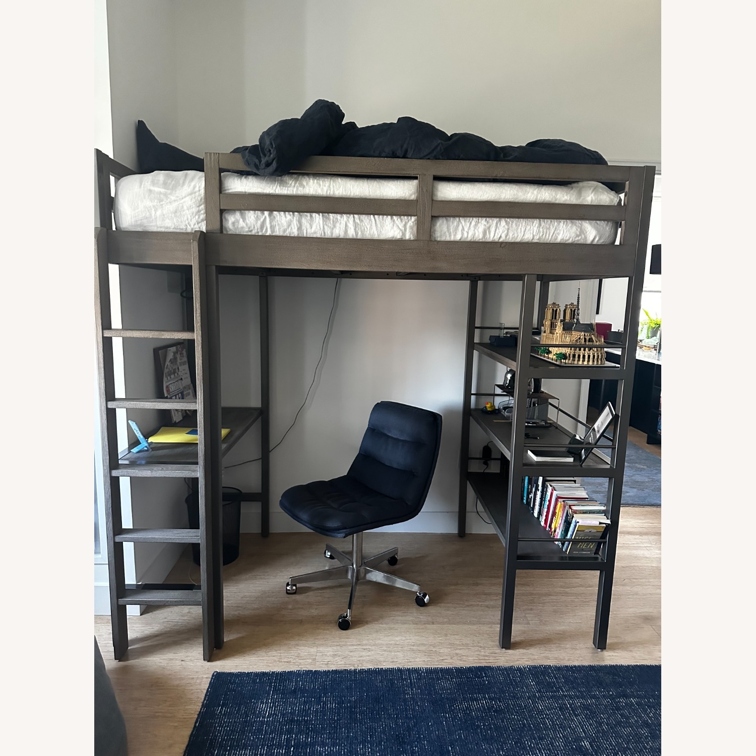 Restoration Hardware Kieran Study Loft Bed - Twin - image-3