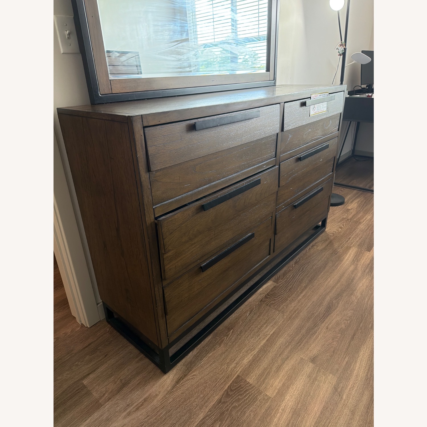 Bob's Discount Furniture Dark Brown Dresser - image-4
