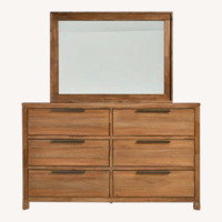 Bob's Discount Furniture Dark Brown Dresser