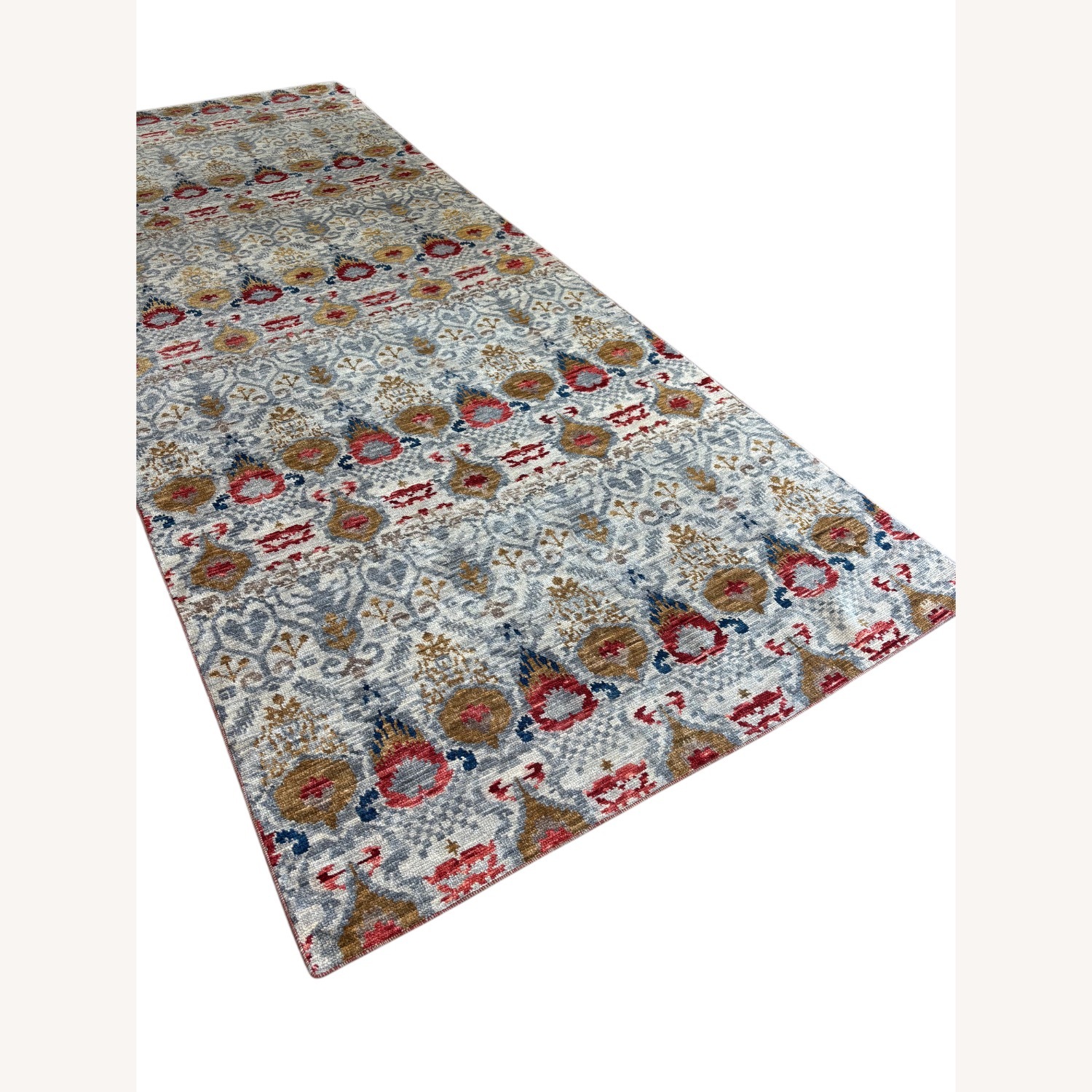 Light Gray Modern Runner Rug 6' x 15.8' - image-4