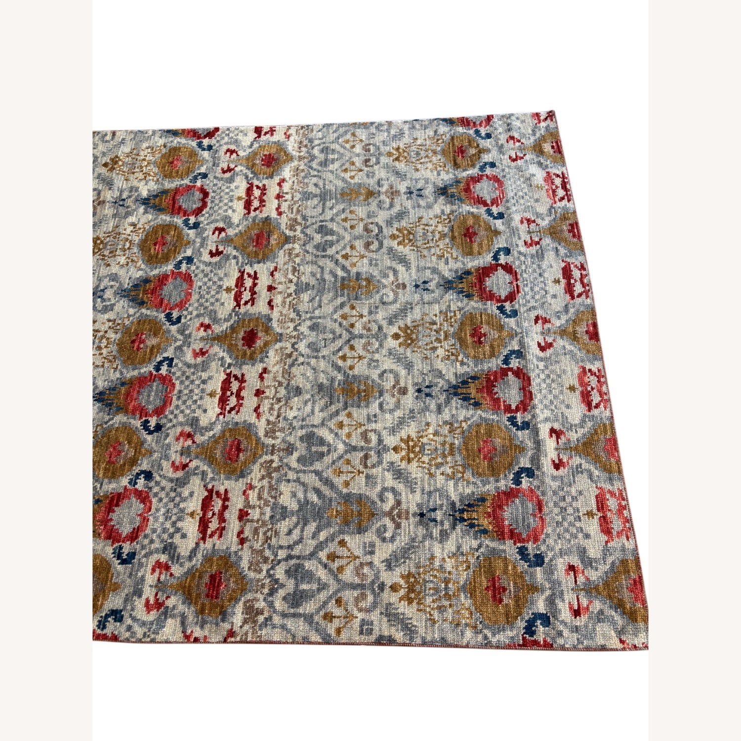 Light Gray Modern Runner Rug 6' x 15.8' - image-2
