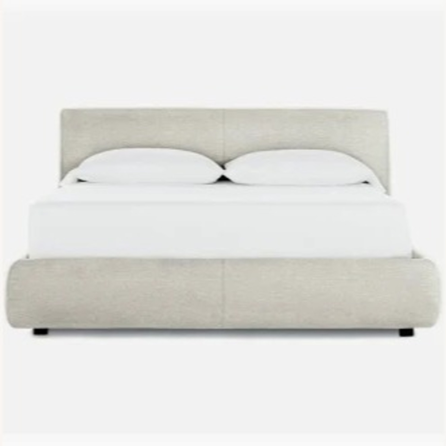 Design Within Reach Natural Fabric Queen Bed - image-1