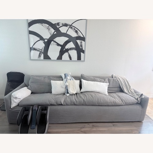 Used Restoration Hardware Belgian Track Arm 2-Cushion 8ft Sofa  for sale on AptDeco