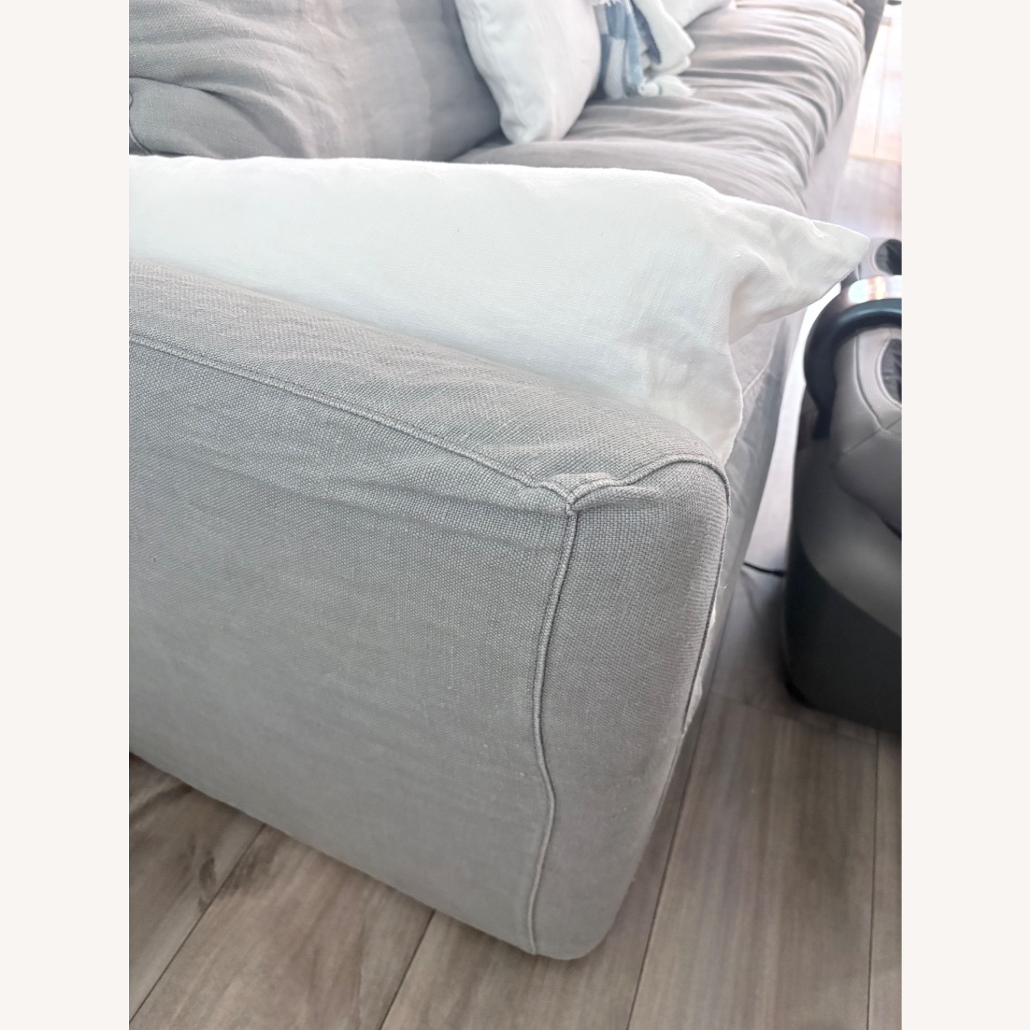 Restoration Hardware Belgian Track Arm 2-Cushion 8ft Sofa  - image-5