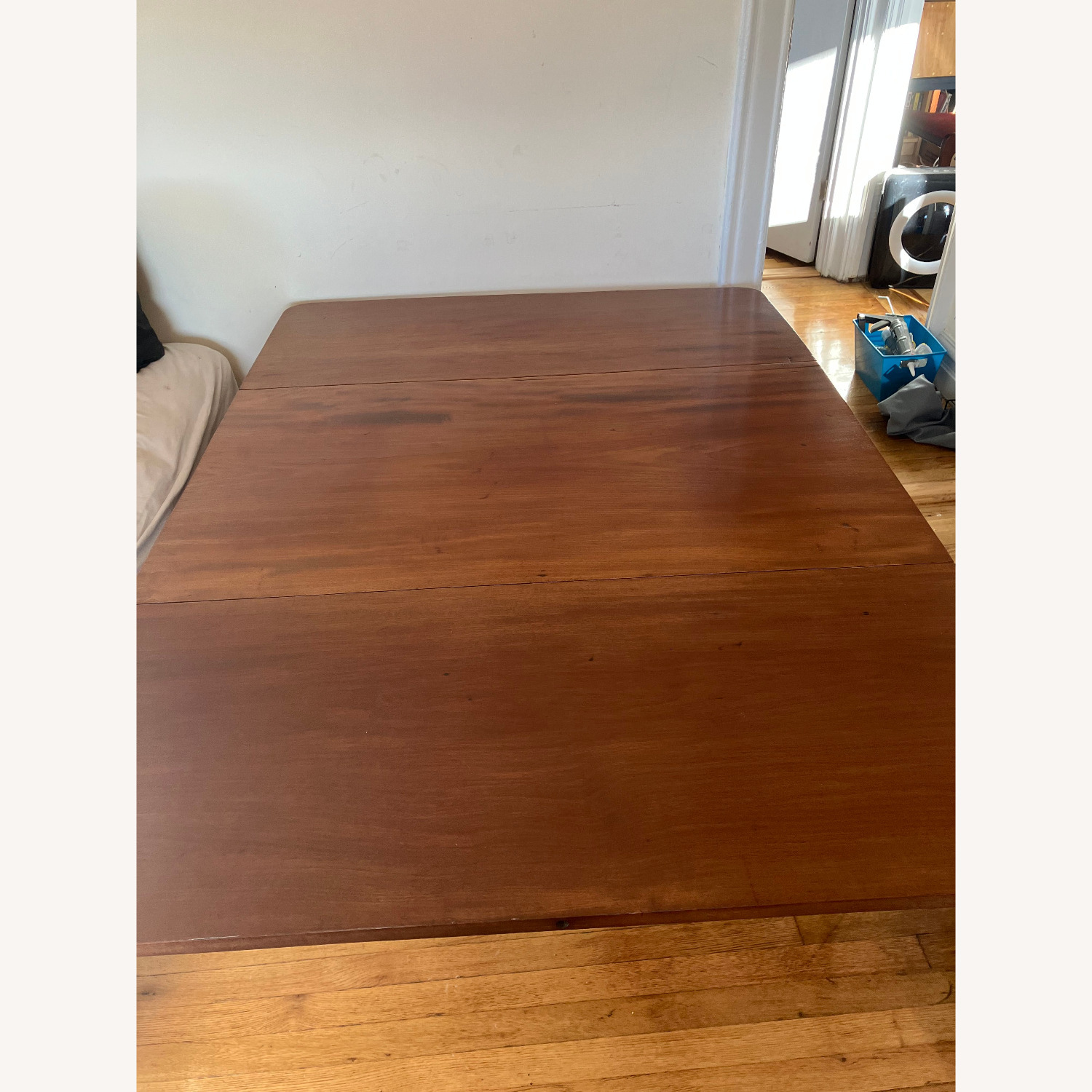 Vintage/Antique Dark Brown Dining Table - image-1