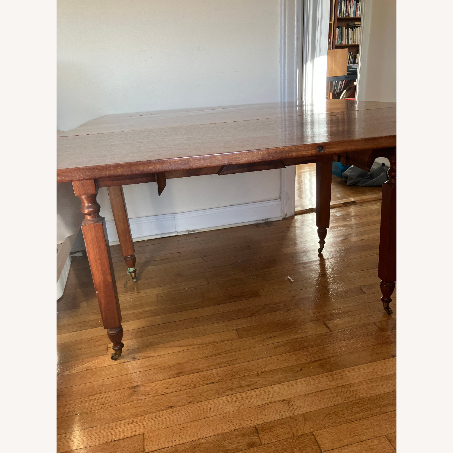 Vintage/Antique Dark Brown Dining Table - image-3