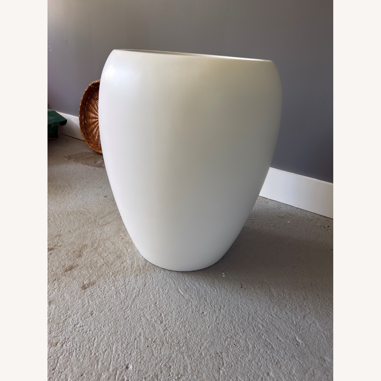 Leon & George White Planter Pot - image-4