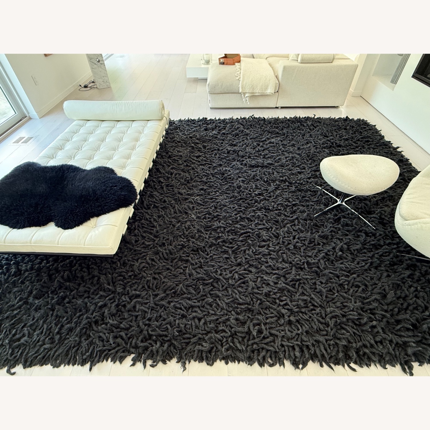 Design within Reach Nesta Rug Charcoal 9x12 - image-3