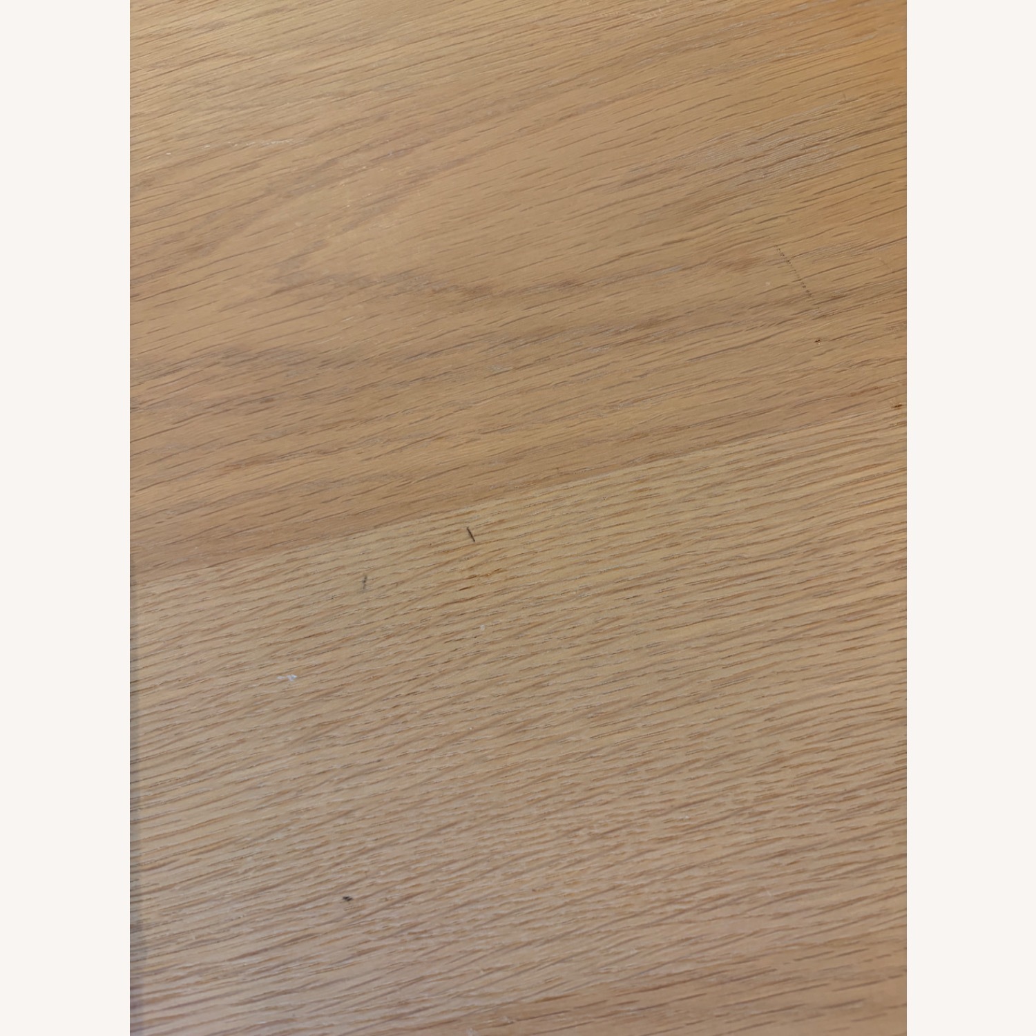 West Elm Wood Bistro Table & Leather Dining Chairs - image-5