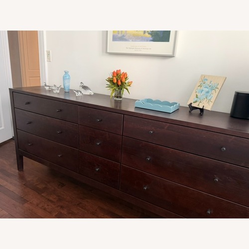 Used Room & Board Calvin Dark Brown Wood Dresser for sale on AptDeco