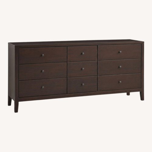 Used Room & Board Calvin Dark Brown Wood Dresser for sale on AptDeco