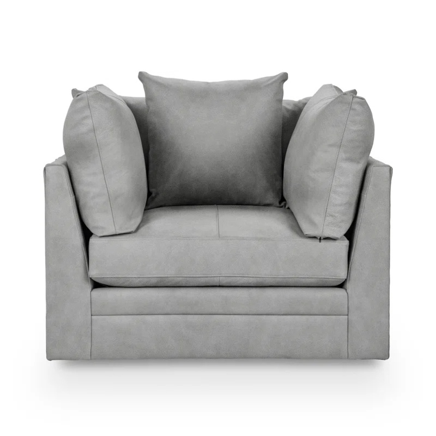 Classic Home Audrey Upholstered Swivel Armchair - image-11