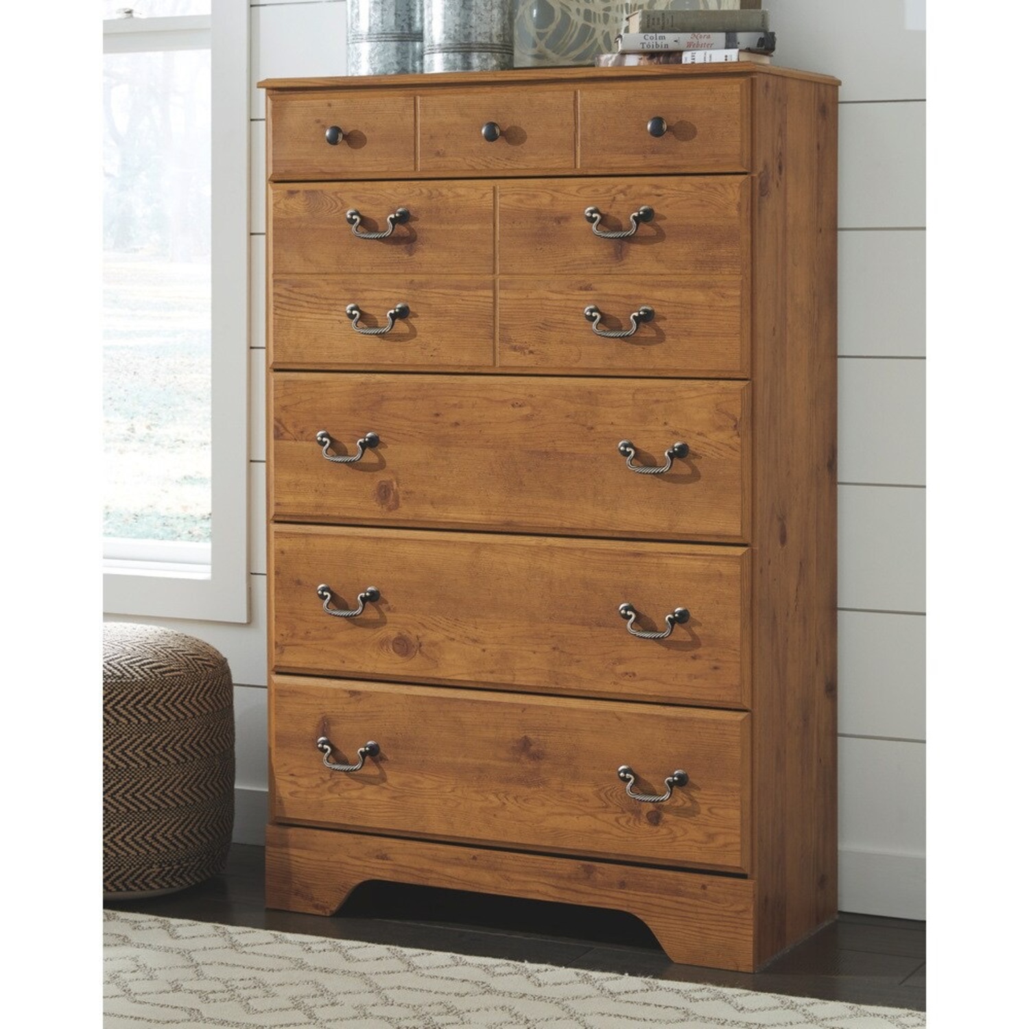 Ashley Furniture Bittersweet Light Brown Queen Bed - image-1