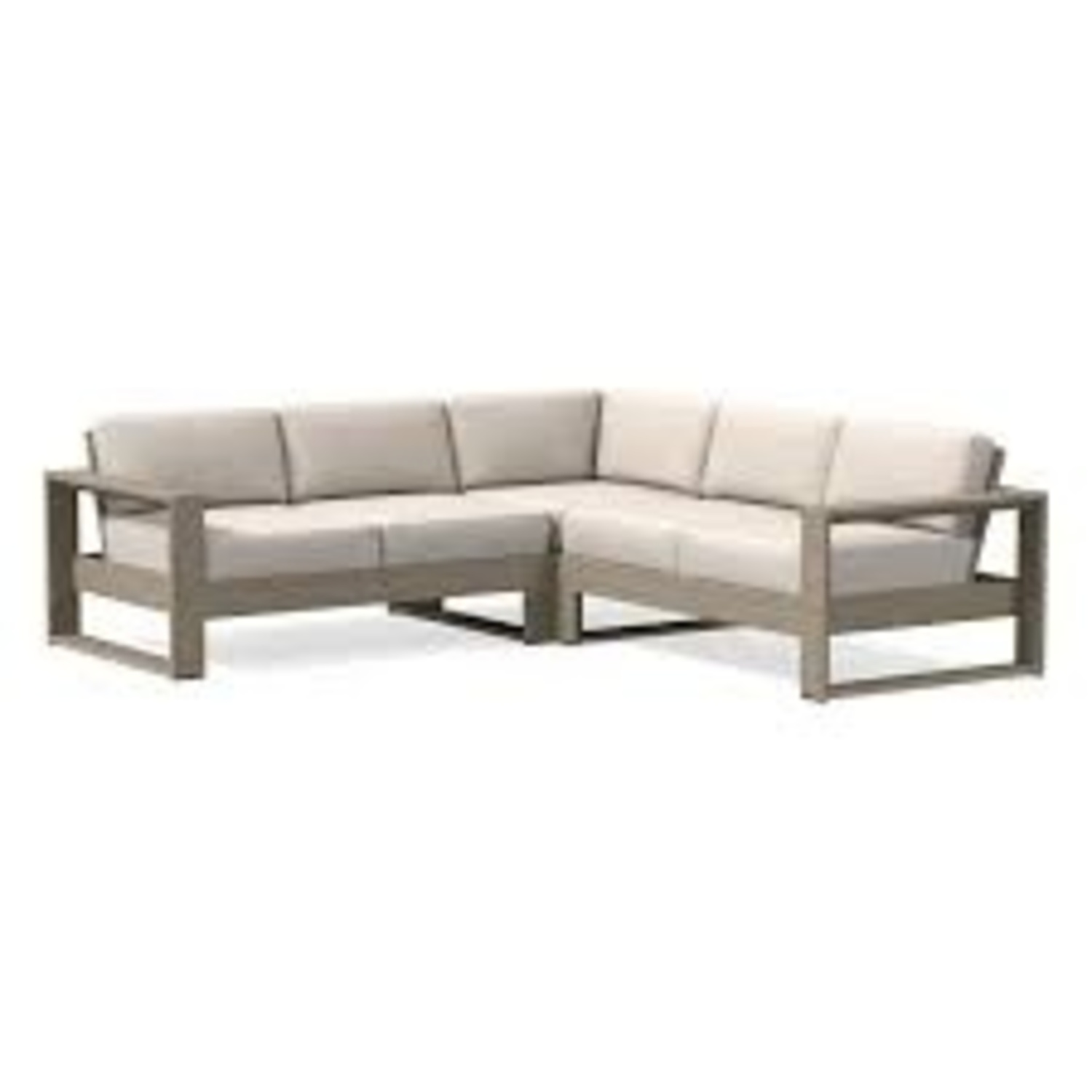 CB2 Portside Sectional w Custom Upholstery & Cover - image-14
