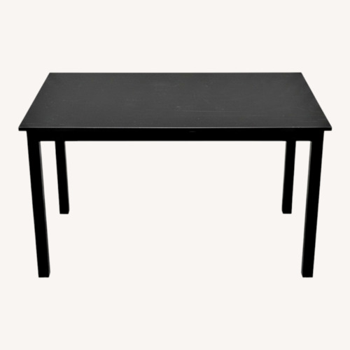 Used Dark Brown Wood Desk for sale on AptDeco