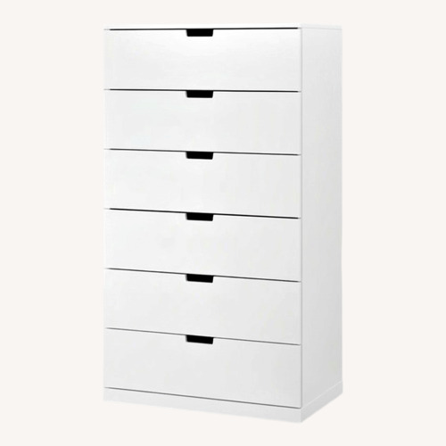 Used IKEA Nordli White Dresser for sale on AptDeco