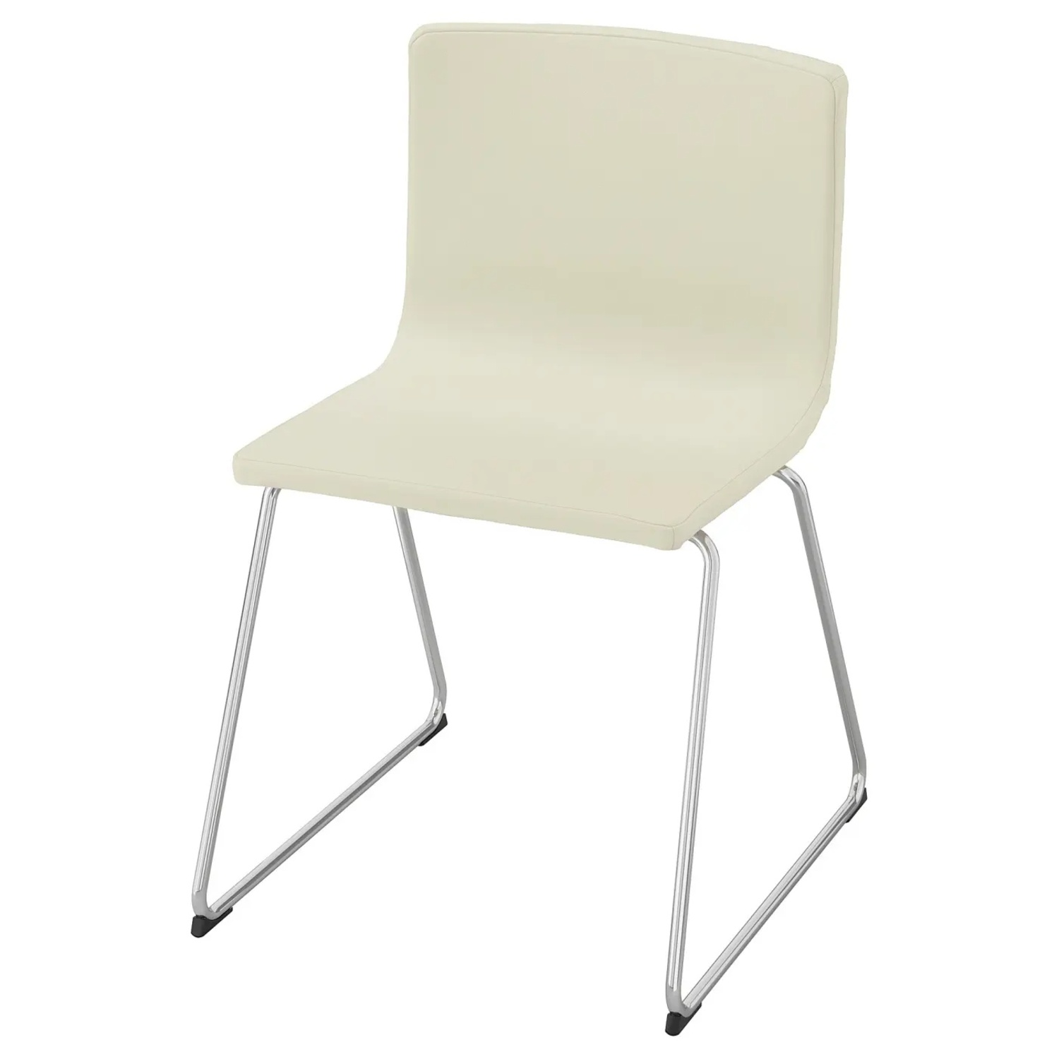 IKEA White Metal Dining Chairs - image-7