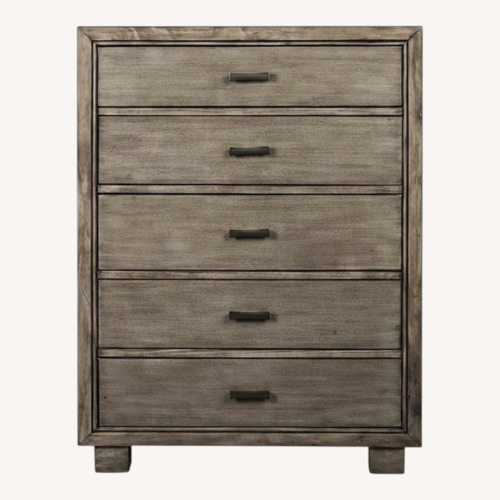 Used Ashley Furniture Arnett Modern 5-Drawer Chest for sale on AptDeco