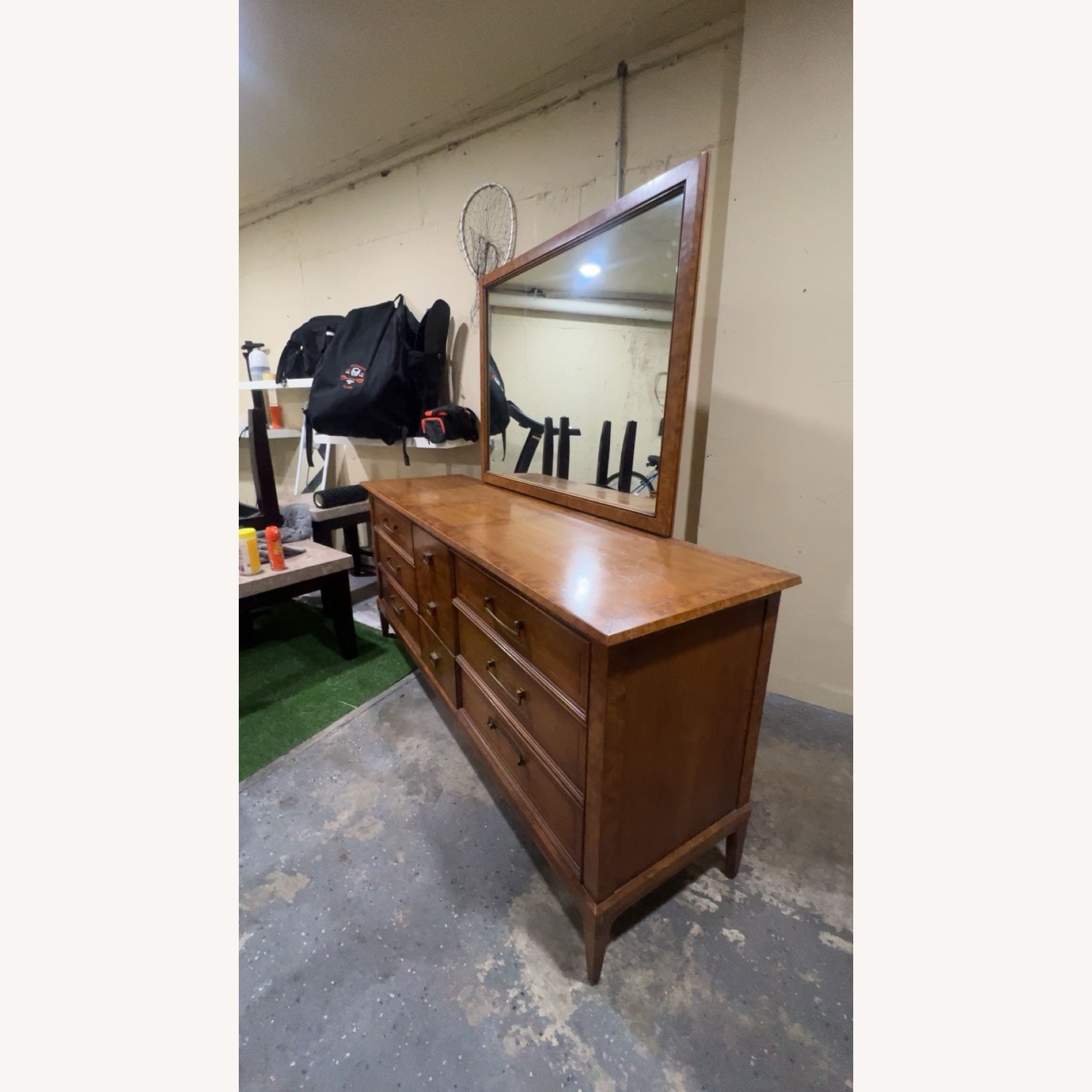 Henredon Dark Brown Wood Dresser - image-1