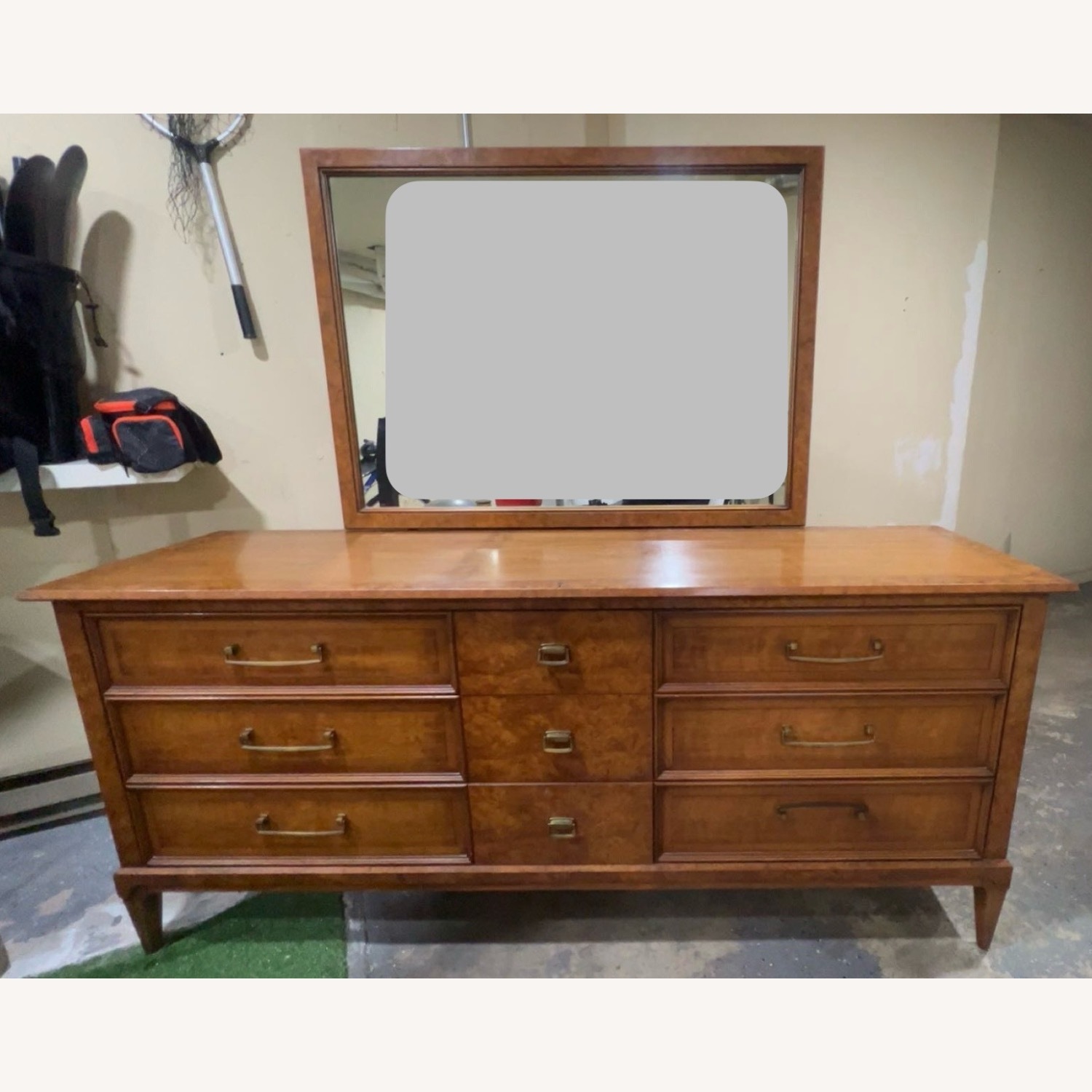 Henredon Dark Brown Wood Dresser - image-2