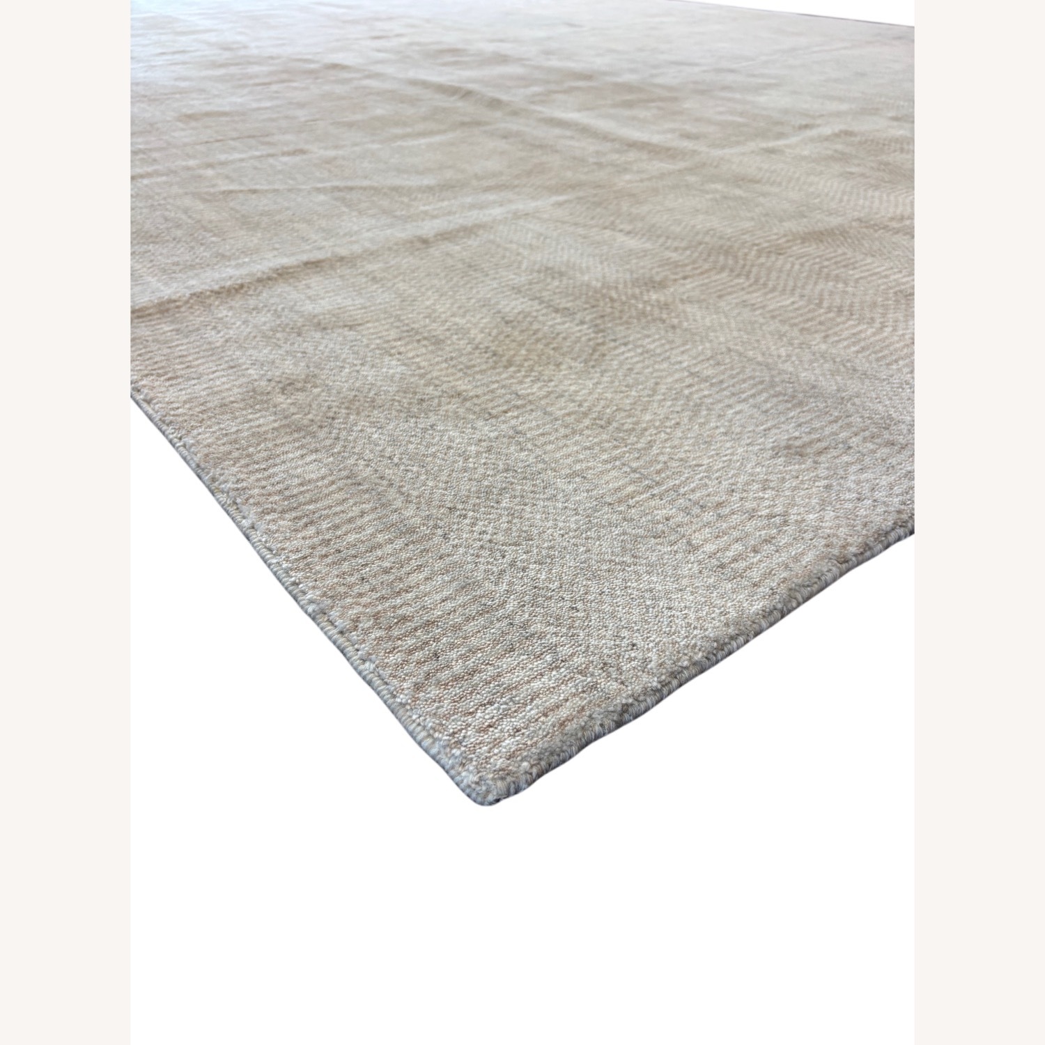  Natural Wool Area Rug 9' x 13' - image-4