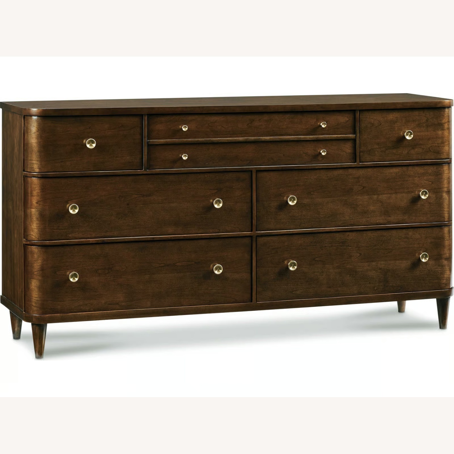 Hickory White Double Dresser Brown - image-6