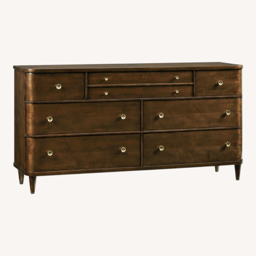 Used Hickory White Double Dresser Brown for sale on AptDeco