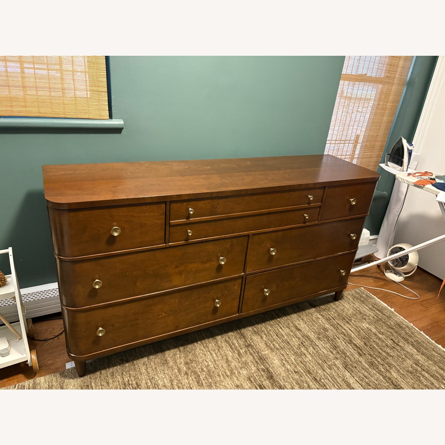 Hickory White Double Dresser Brown - image-2
