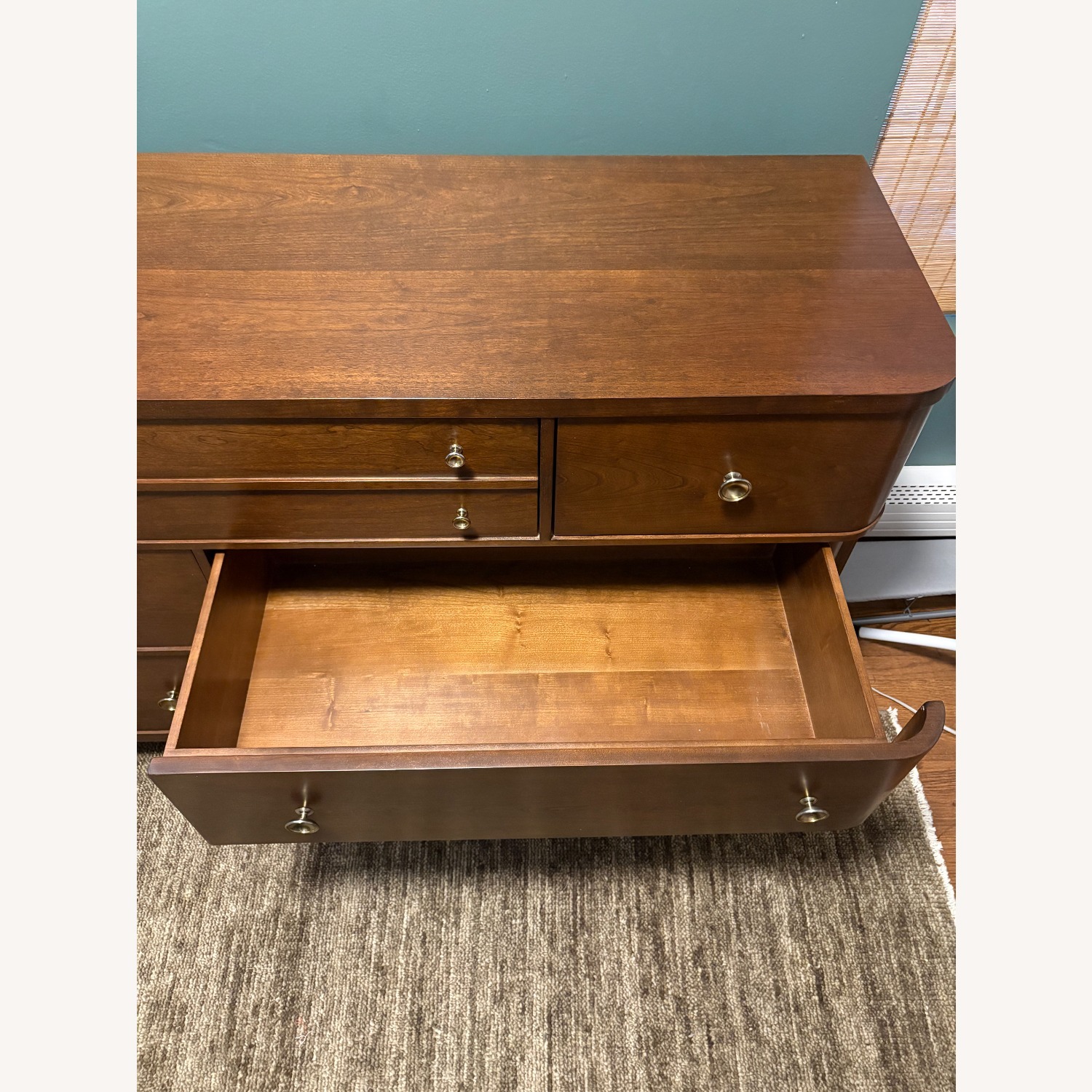 Hickory White Double Dresser Brown - image-5