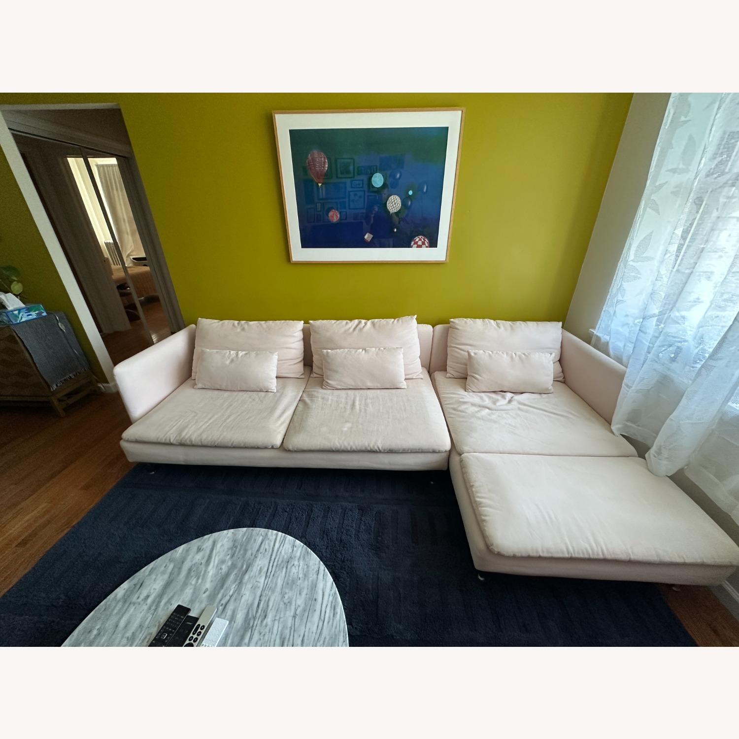 IKEA Söderhamn 3+ Piece Sectional Pink - image-2