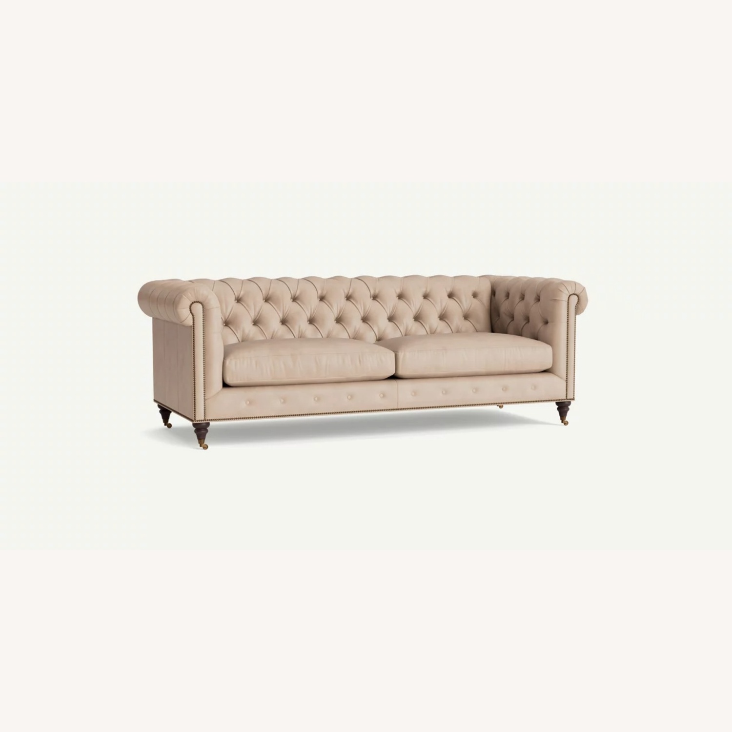 Anthropologie Lyre Chesterfield Sofa - image-5