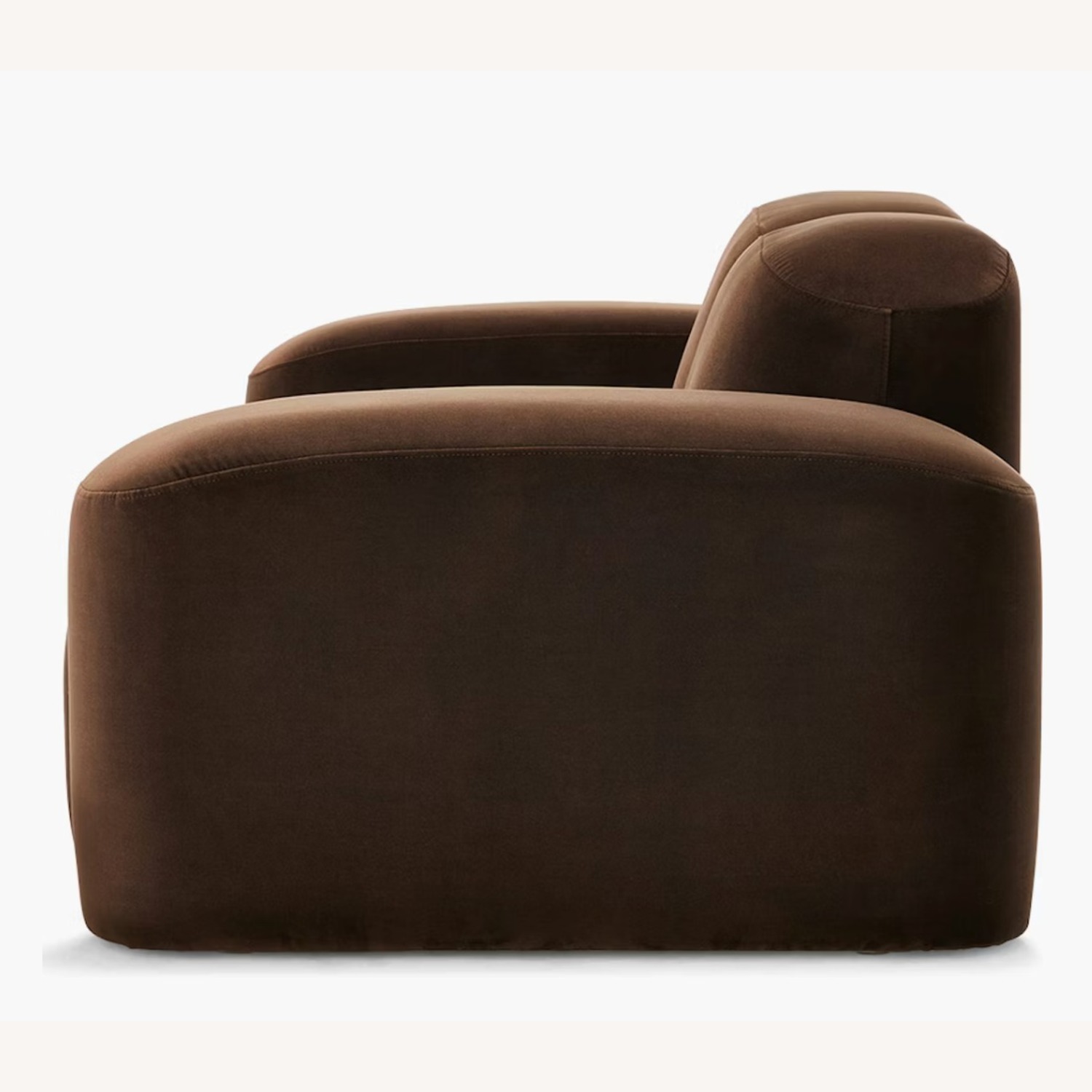 Design Within Reach Dark Brown Fabric 2 Seater Sofa - image-3