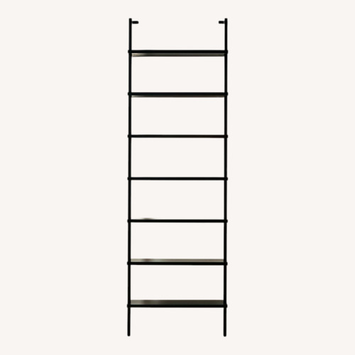 Used CB2 Stairway Black Bookcase for sale on AptDeco