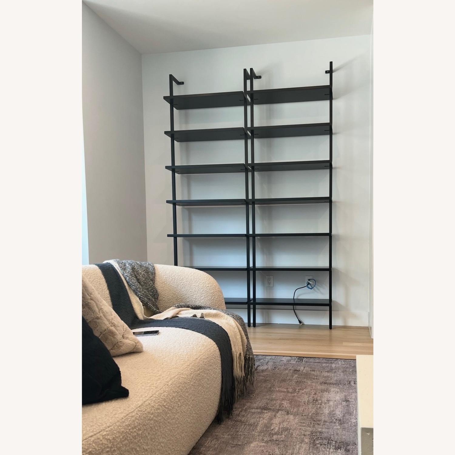 CB2 Stairway Black Bookcase - image-2