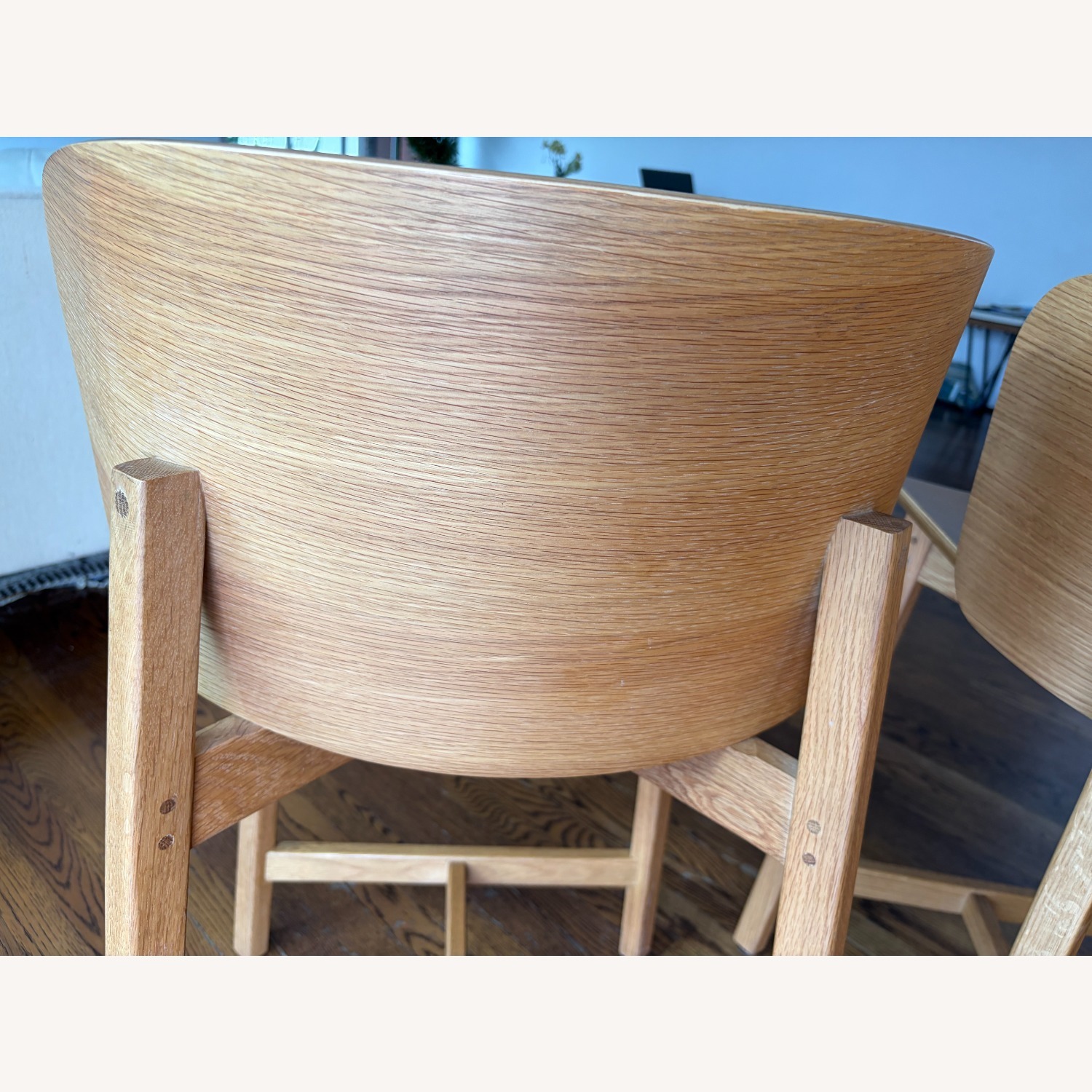 Blu Dot Natural Wood Stools - image-6