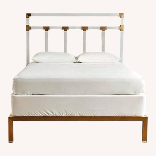 Used Oscarine Lucite Bed for sale on AptDeco