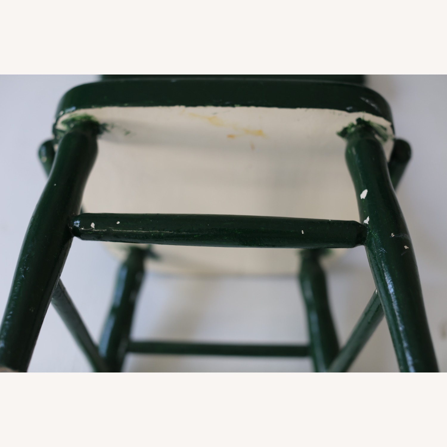 Hand-Painted Child-Size Wooden Chair - image-9