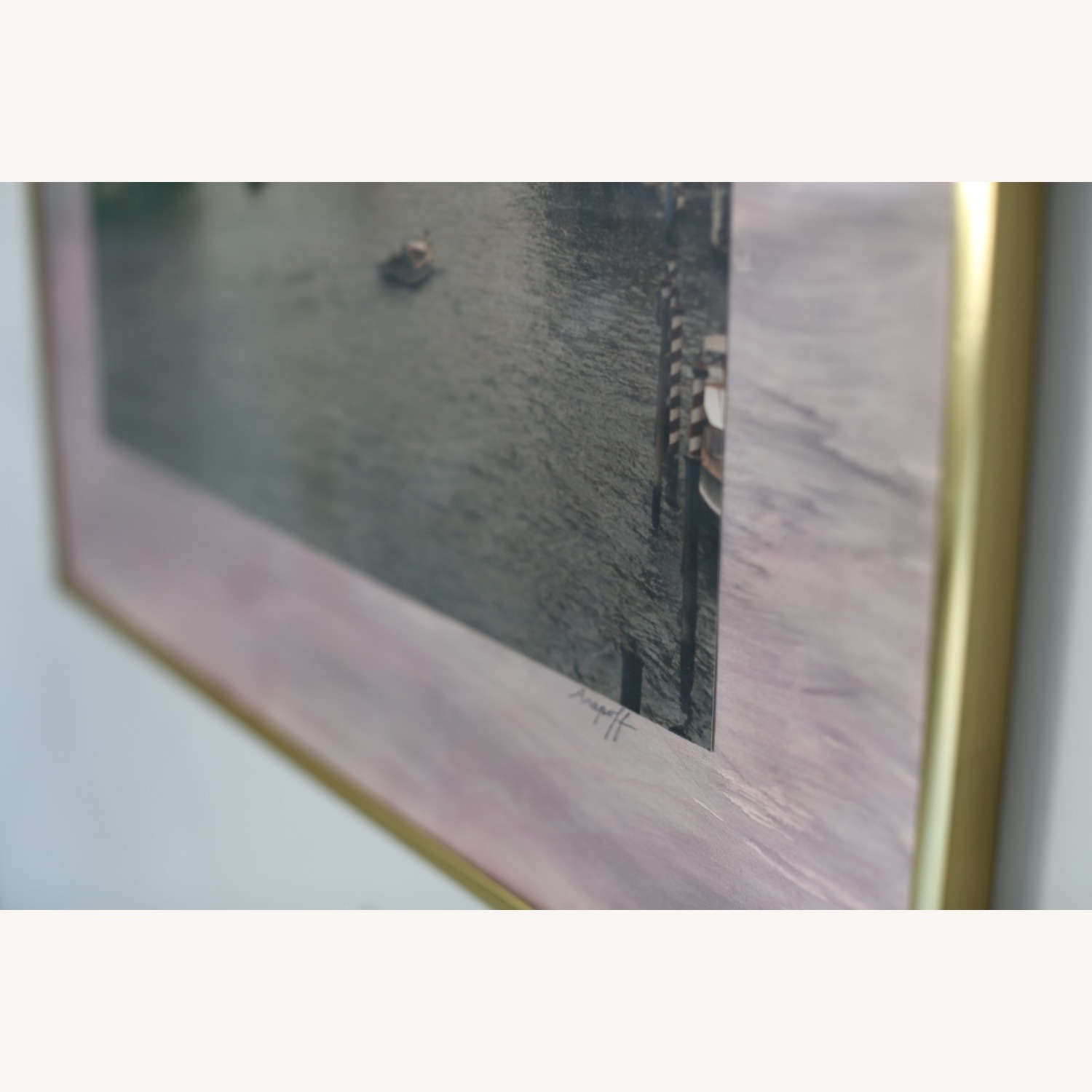 Set of 3 Framed Venice Photos Vintage - image-11