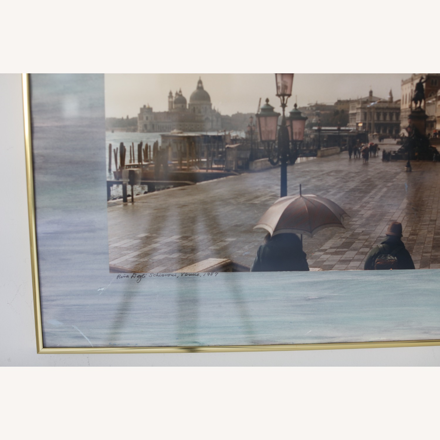 Set of 3 Framed Venice Photos Vintage - image-7