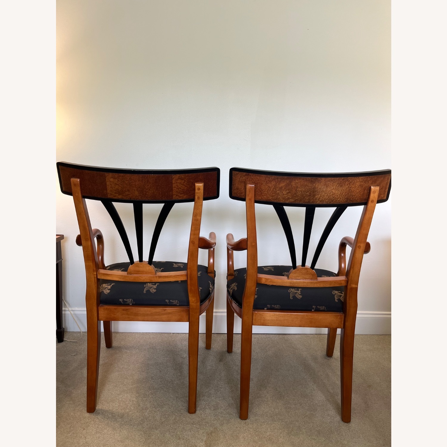 Century Furniture Wood Dining Chairs - image-5