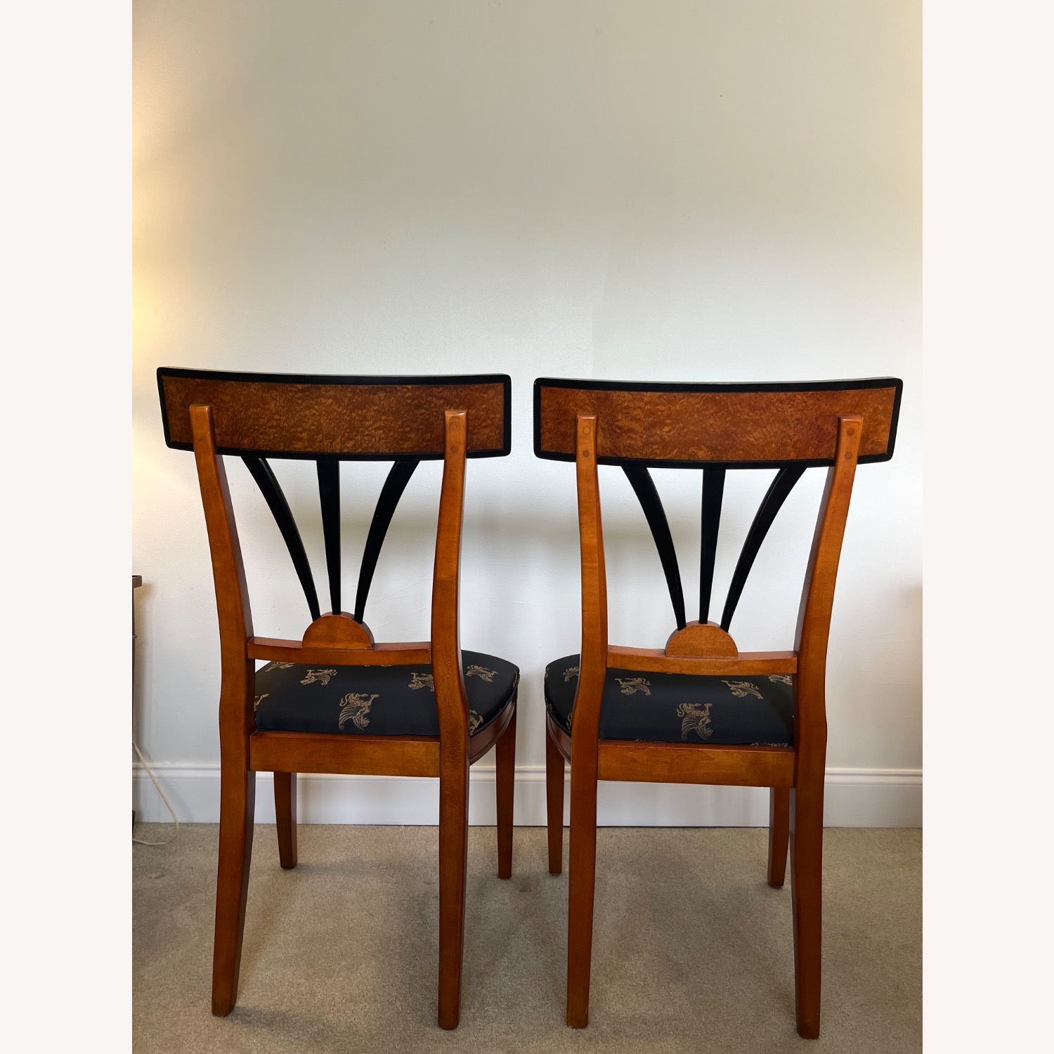 Century Furniture Wood Dining Chairs - image-12