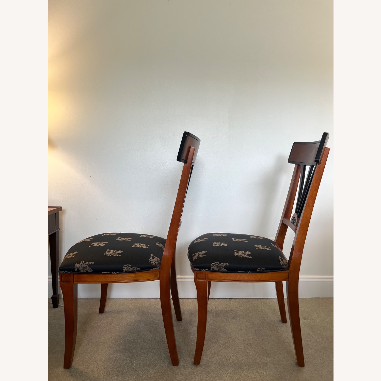 Century Furniture Wood Dining Chairs - image-11