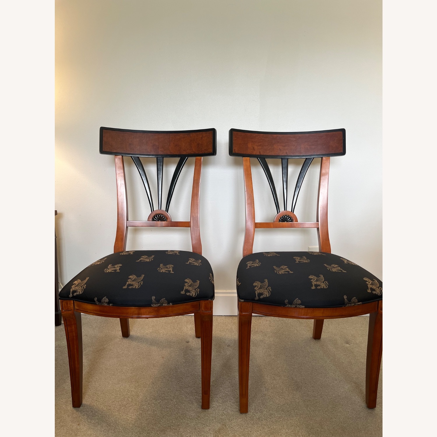 Century Furniture Wood Dining Chairs - image-13