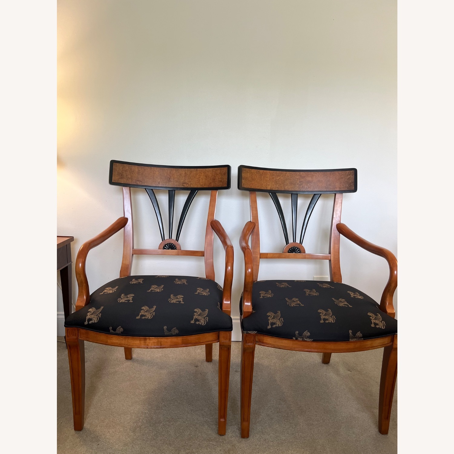 Century Furniture Wood Dining Chairs - image-1