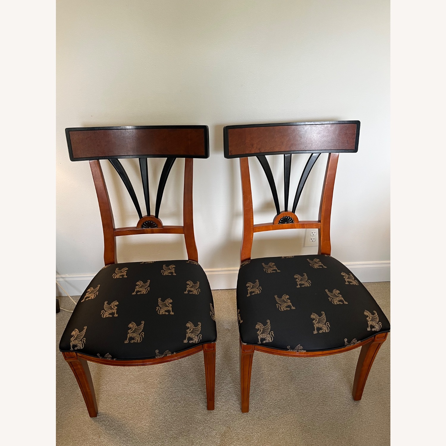 Century Furniture Wood Dining Chairs - image-15