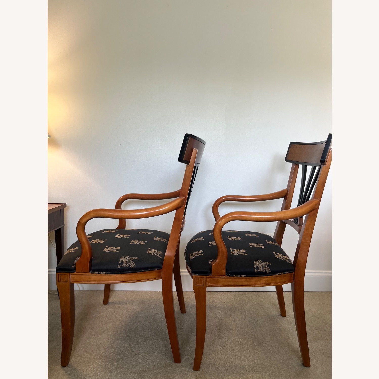 Century Furniture Wood Dining Chairs - image-3