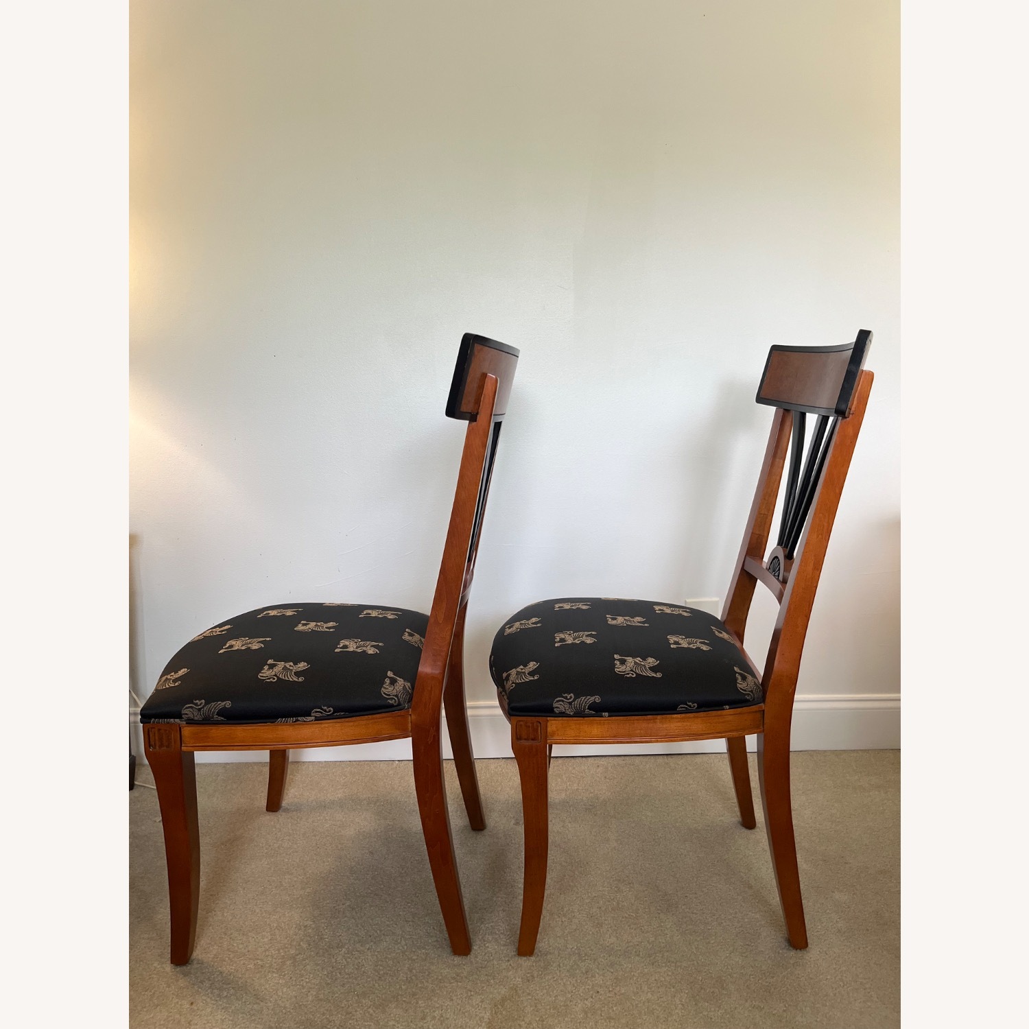 Century Furniture Wood Dining Chairs - image-7