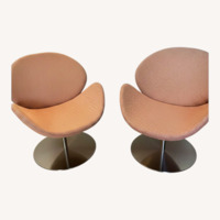 Calligaris Orange Accent Chairs