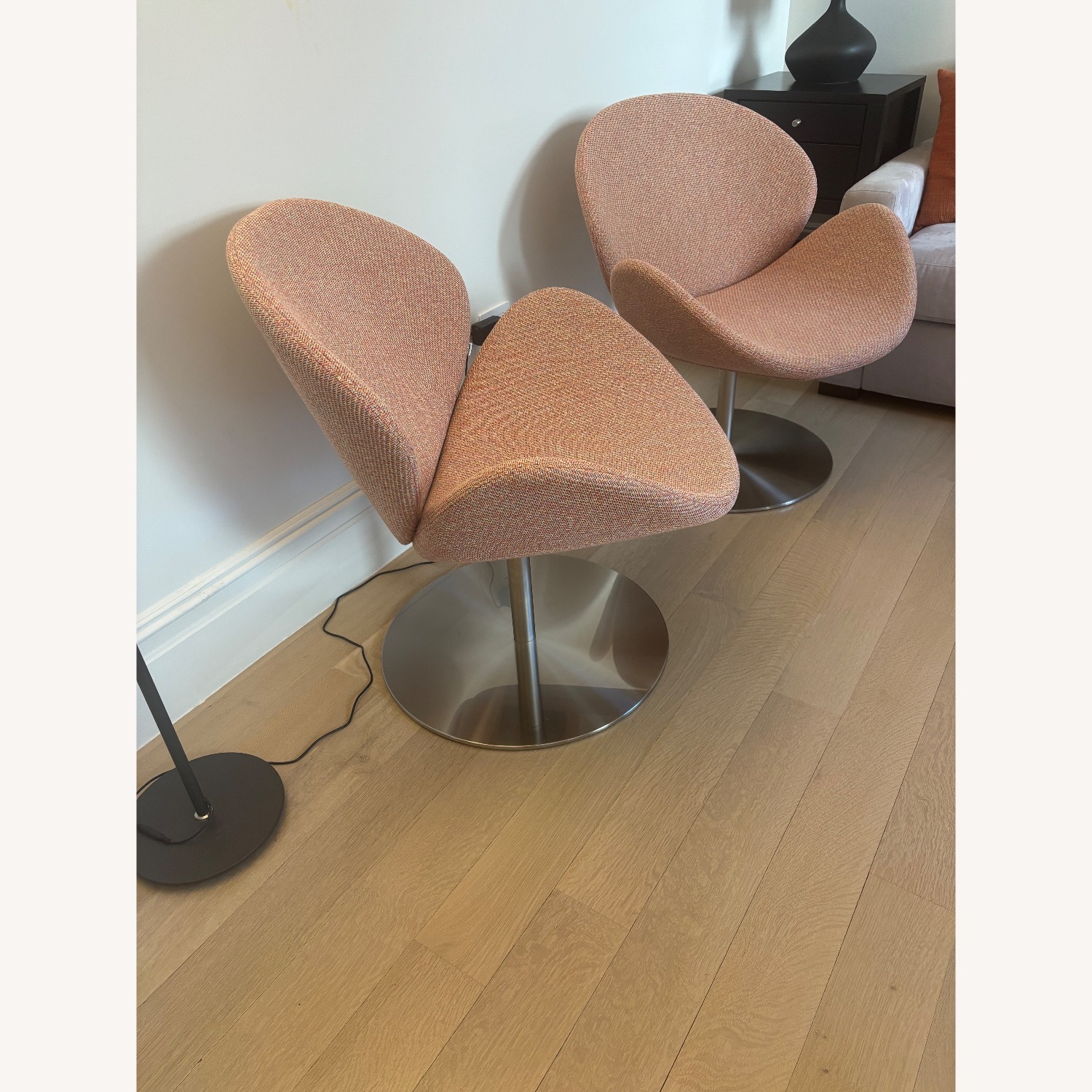 Calligaris Orange Accent Chairs - image-3