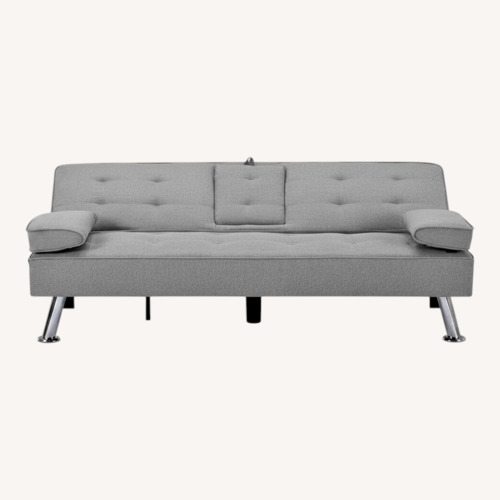 Used Wayfair Light Gray Fabric 3+ Piece Sectional for sale on AptDeco